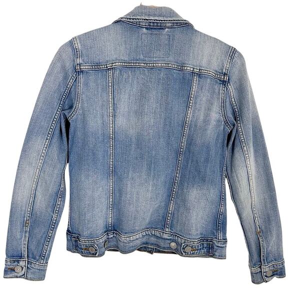 Levi's Original Denim Trucker Jacket | Light Blue | SZ S - Picture 4 of 12